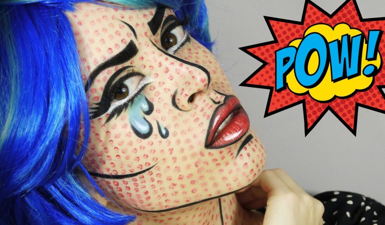How to create Pop Art/Comic Book Make-up?
