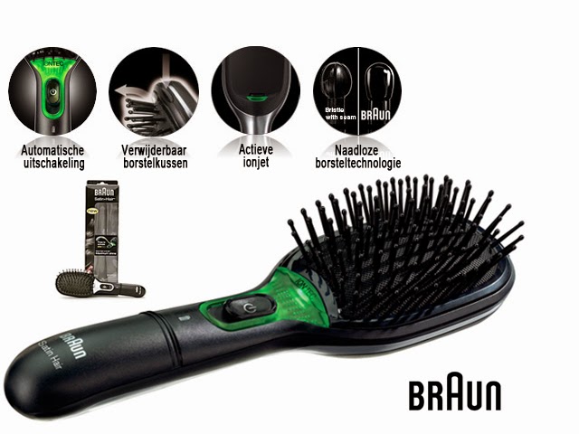 Braun Satin Hair Brush vs. Acevivi