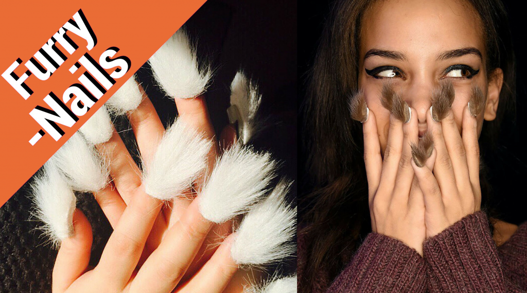 Furry nails