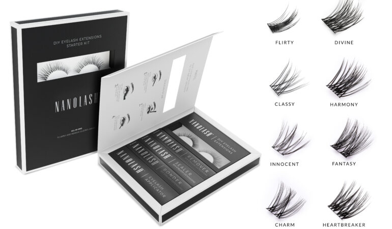Here Are New Cluster Lashes  – DIY Lash Extensions from Nanolash