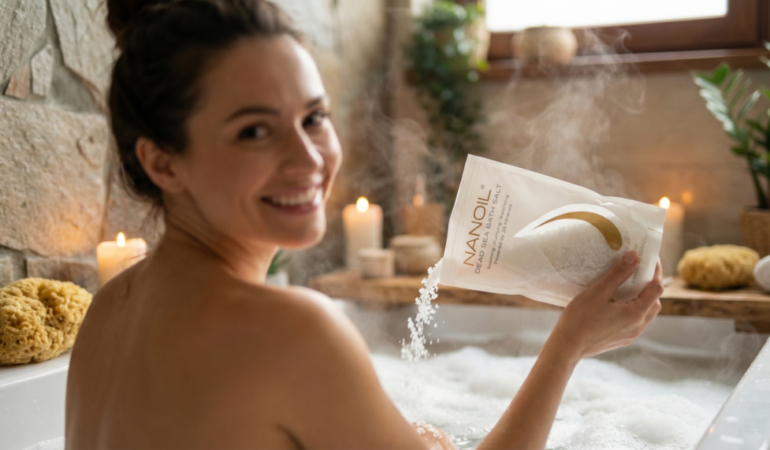 Renew Your Body and Mind – a Bath with Nanoil Dead Sea Bath Salt as a Beauty and Relaxation Ritual